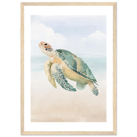 The Drifting Sea Turtle