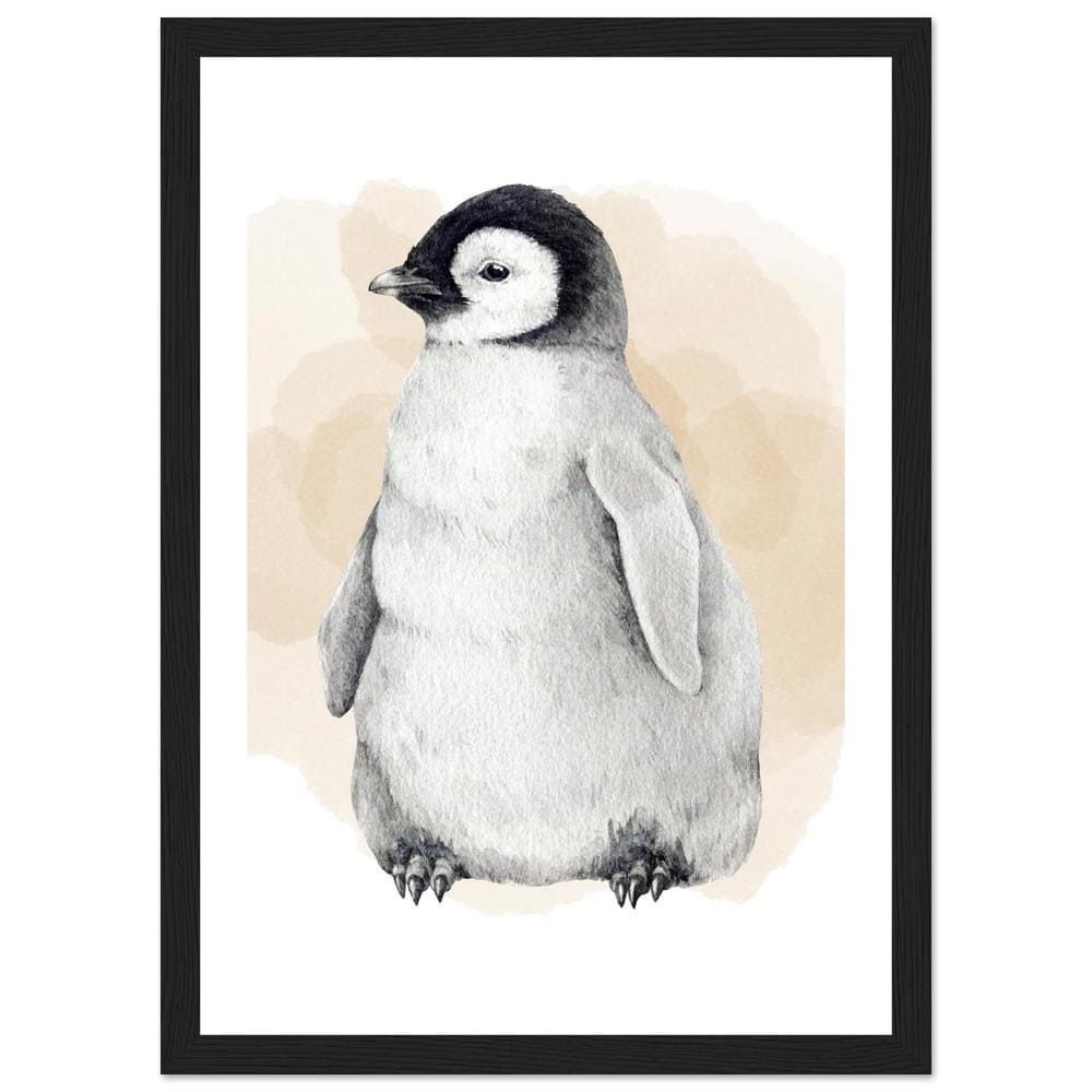 The Huddled Penguin Chick