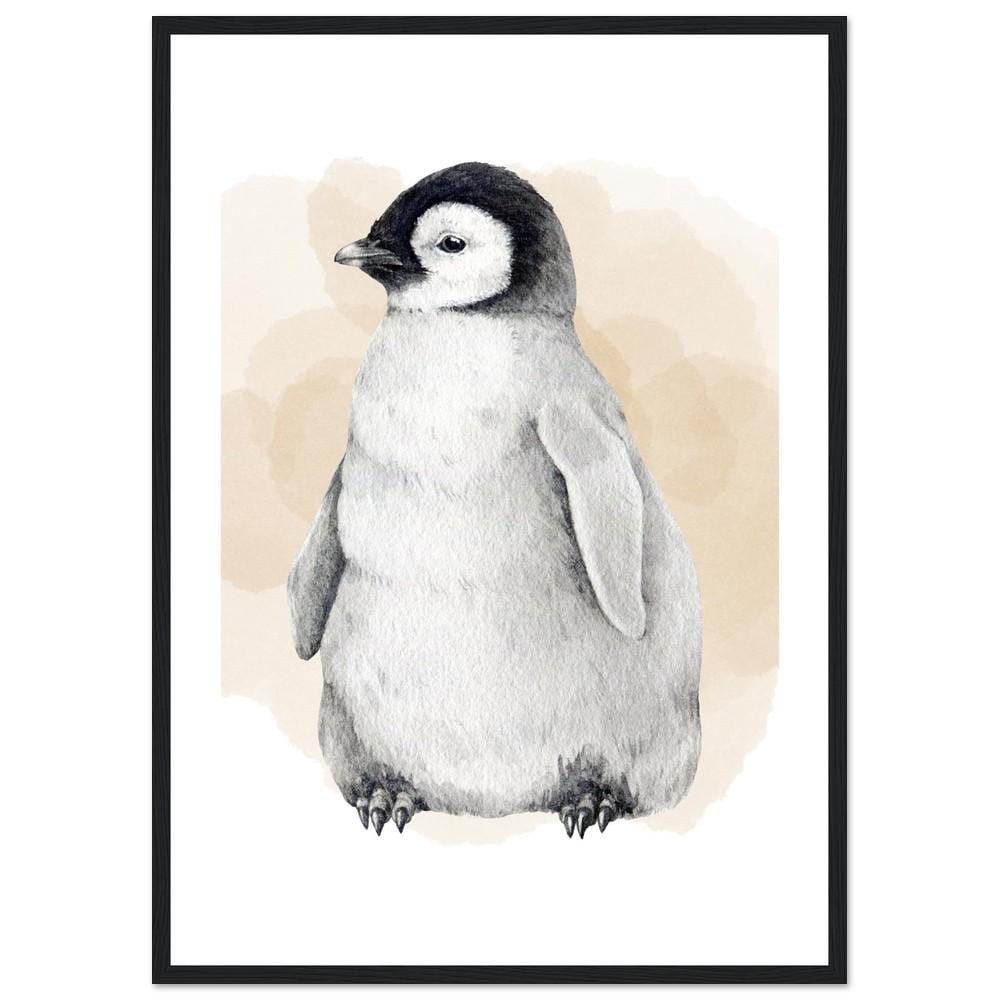 The Huddled Penguin Chick