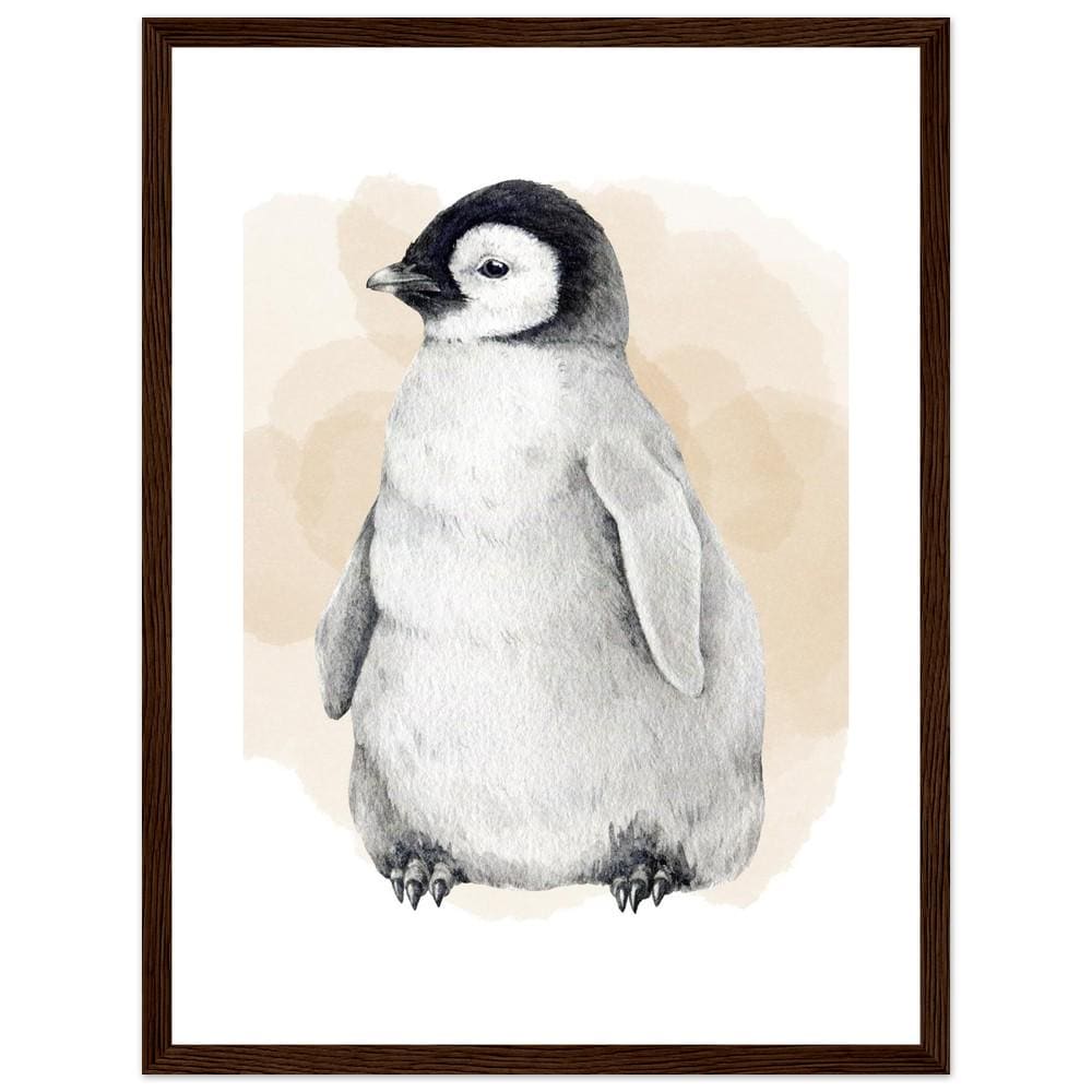 The Huddled Penguin Chick