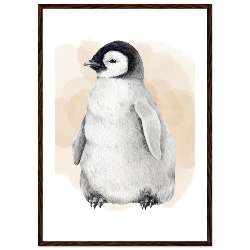 The Huddled Penguin Chick