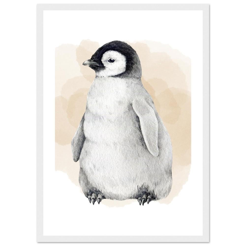 The Huddled Penguin Chick
