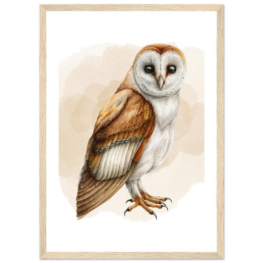 The Silent Barn Owl