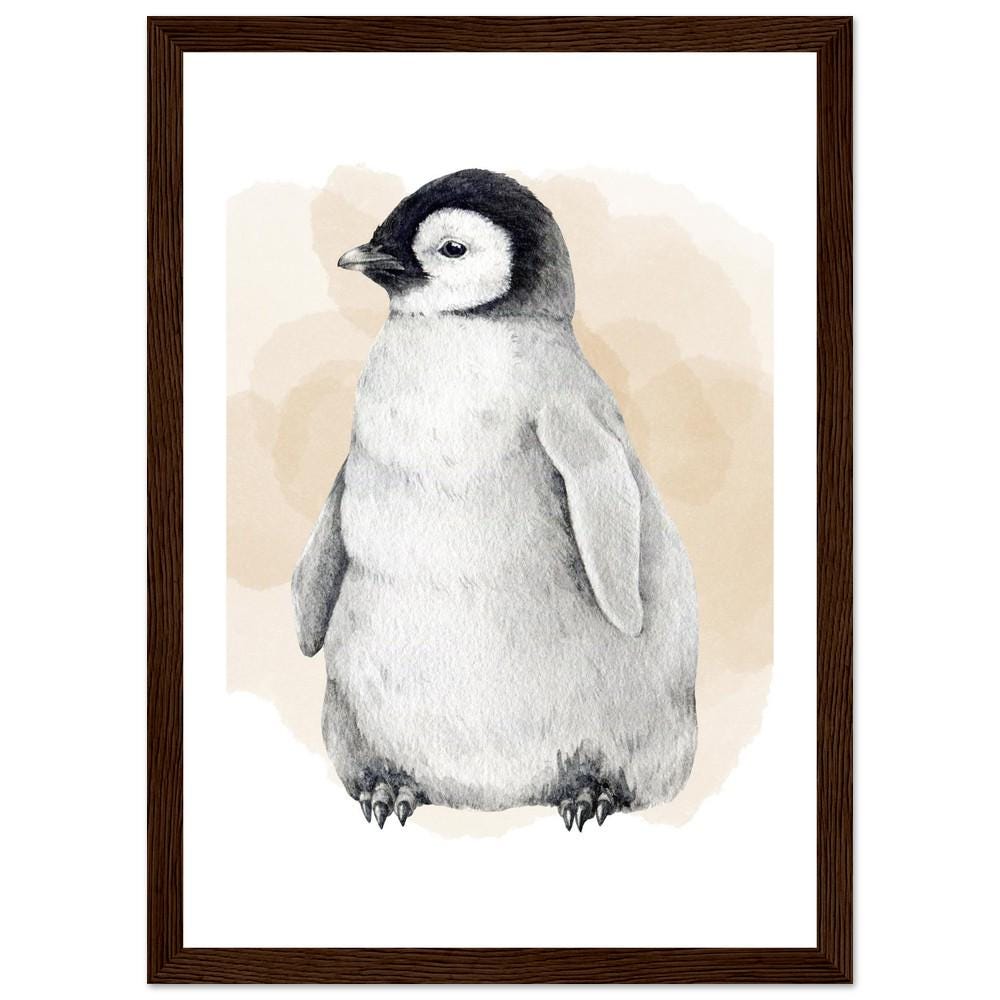 The Huddled Penguin Chick